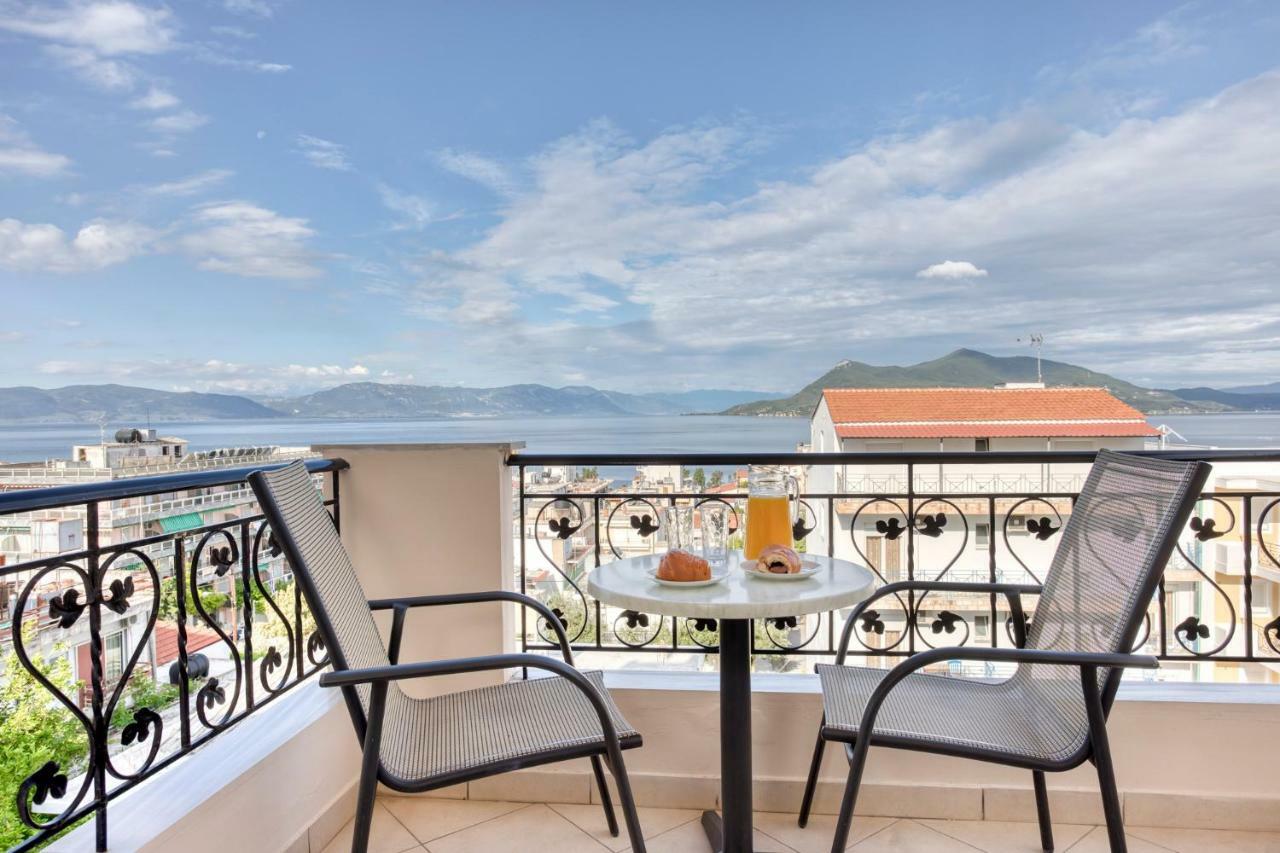Niovi Luxury Apartments Loutra Edipsou  ภายนอก รูปภาพ