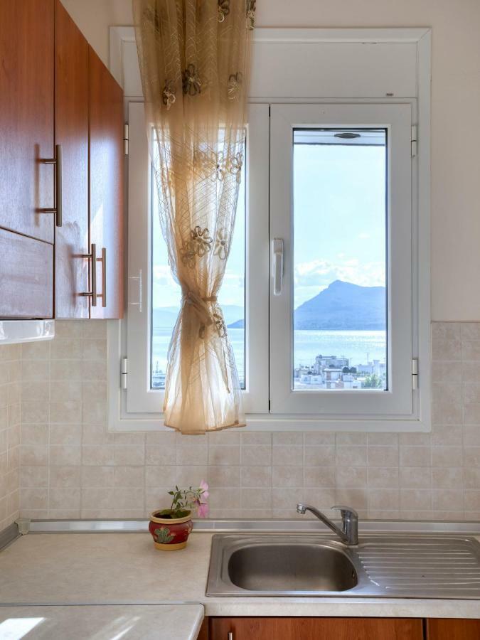 Niovi Luxury Apartments Loutra Edipsou  ภายนอก รูปภาพ